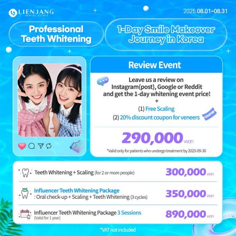teeth whitening in seoul
